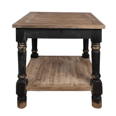 Immagine prodotto di Tavolino Clayre & Eef 80x80x85 cm in legno nero