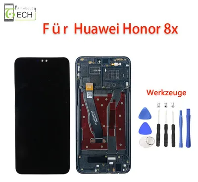 Produktbild von Für Huawei Honor 8X JSN-L21 LCD Display mit Rahmen LCD Touchscreen Touch Screen