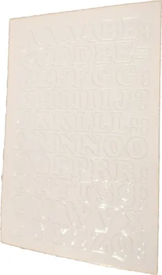 Image de Lettres et chiffres autocollants