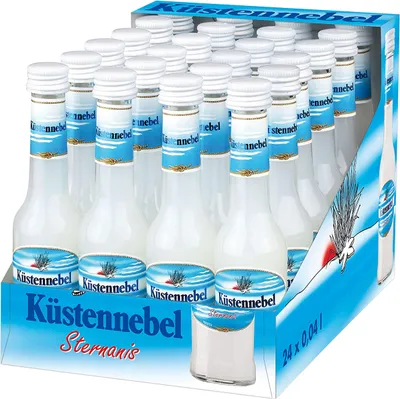 Produktbild von Küstennebel mit feinem Sternanis Kräuterlikör 21.8 Prozent 24 x 40ml
