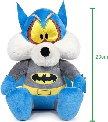 Produktbild von Play by Play Looney Tunes Coyote Batman Plüsch 27cm