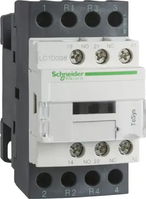 Produktbild von Schneider Electric Leistungsschütz LC1D 4p, +1S+1Ö, Spule 42 V AC LC1D188D7