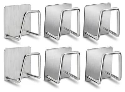 Image de Lot de 6 supports adhésifs pour éponges