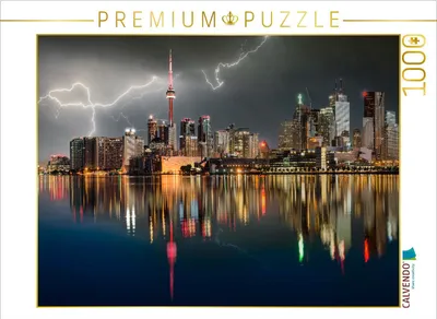 Produktbild von CALVENDO Puzzle Toronto | 1000 Teile Lege-Größe 64x48cm Foto-Puzzle für glückliche Stunden