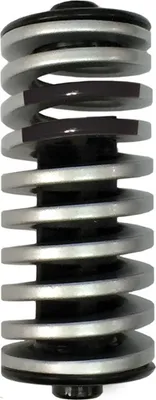 Zdjęcie produktu dla BySchulz Federelement G.1 Urban schwarz, 72mm, extra heart 125-150kg