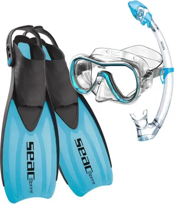 Produktbild von Schnorchelset  TRIS SPRINT S/KL DRY blau 36/38