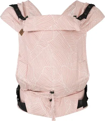 Produktbild von HOPPEDIZ Babytrage Primeo ab Geburt (2,5 kg) Bauchtrage & Rückentrage aus 100 % Baumwolle Grenada rose