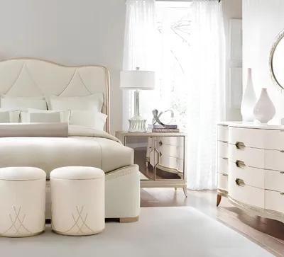 Produktbild von Klassisches Bett Doppelbett Betten Holz Landhaus Stil Echtes Holz Schlafzimmer