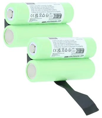Produktbild von vhbw 2x Akku kompatibel mit Demag DRC10 Industrie-Funkfernsteuerung Fernbedienung (2000 mAh, 2,4 V, NiMH)