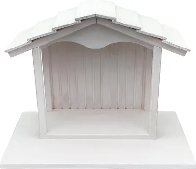 Produktbild von FRITZ COX Krippenstall "La Vida" moderner Holz-Stall in Deutschland gefertigt aus Massivholz | für ein wunderschönes Weihnachtsfest