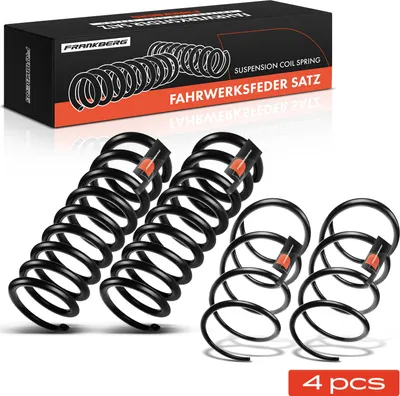 Image de Frankberg 4x Ressort de suspension Avant Arrière pour Mercedes-Benz Classe C S203 2001-2007