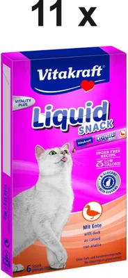 Produktbild von Vitakraft Cat Flüssigsnack Eend & B-Glucaan
