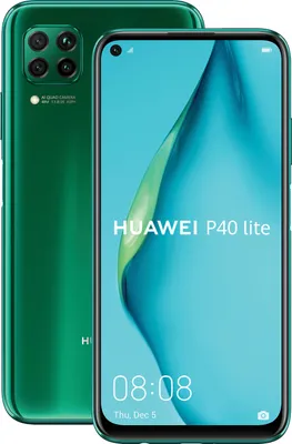 Produktbild von Huawei Smartphone P40 Lite 16,3cm (6,4 Zoll), 6GB RAM, 128GB Speicher, 48MP Kamera, Farbe: Grün