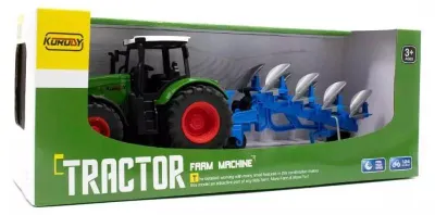 Produktbild von Traktor mit landwirtschaftlichen Maschinen