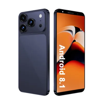 Produktbild von Entsperren Sie Ihr Telefon, 5.0-Zoll-Bildschirm, 2GB RAM + 16GB ROM/TF 128GB, 2MP + 2MP Dual-Kamera, Dual-SIM, geeignet für Anfänger, Blau