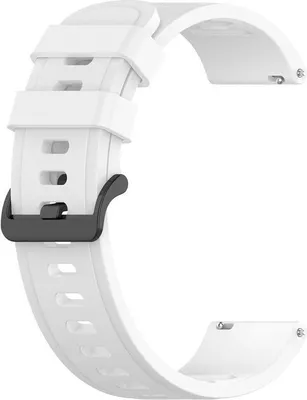 Produktbild von Bstrap Silicone V3 Armband für Samsung Galaxy Watch Active 2 40/44mm, white