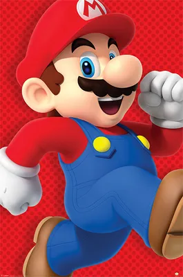 Obrázok produktu pre Empireposter 765680, 1 kusov, Videohra, Super Mario, Obdĺžnik, Chlapec / dievča, Viacfarebný