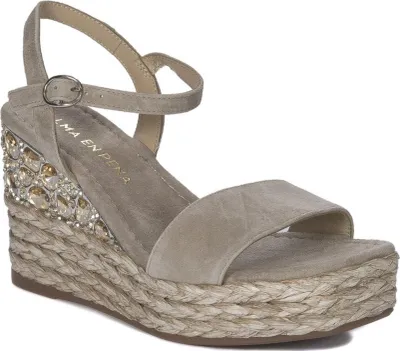 Produktbild von Alma En Pena Keilsandalette Beige