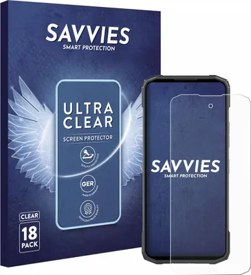 Produktbild von 18x Für Doogee Blade 20 Schutzfolie Savvies Displayschutz Display Schutz Folie Klar Transparent