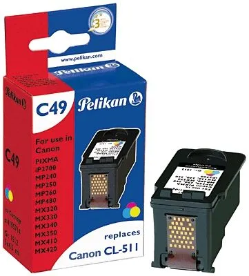 Produktbild von Pelikan CL-511 СMY, Tinte auf Pigmentbasis