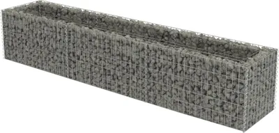 Immagine prodotto di Gabbione Letto Rialzato in Acciaio Zincato 270x50x50 cm