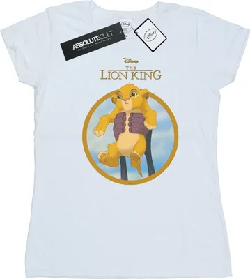 Produktbild von Disney - "The Lion King Show Simba" T-Shirt für Damen BI25067 (XL) (Weiß)