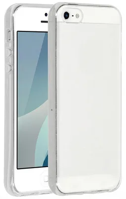 Obrázok produktu pre Accezz Clear TPU zadný kryt iPhone SE (2016) / 5 / 5s - priehľadný