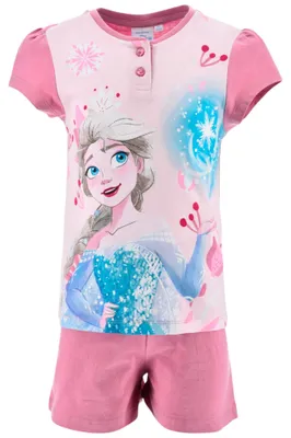 Produktbild von Schlafanzug kurz Disney Frozen Elsa Altrosa 98 cm