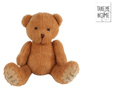 Produktbild von Take Me Home beer zittend pluche 25cm