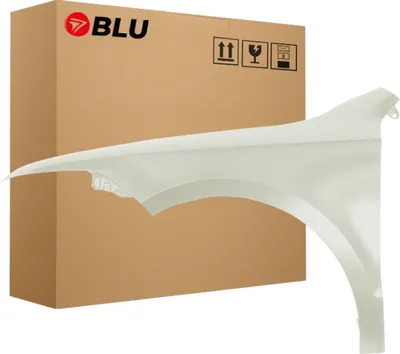 Zdjęcie produktu dla BLU Błotnik pasujący do Skoda Superb II 3T LF8H Lewy Brązowy CapuccinoBeige | 2008-2013 | Przedni Przód | Lakierowany | Gotowy do montażu | Stal
