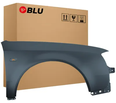 Obrázek produktu pro BLU Blatník náhrada pro Audi A6 C5 LX7Z Pravý Stříbrný DelphinGrau | 1997-2001 | Přední | Lakovaný | Připravený k montáži, Obrázek vytvořený pomocí AI