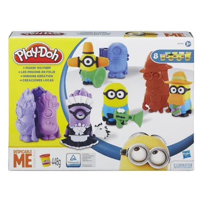 Image de Les minions en folie - play doh - b0498 - pate à modeler - hasbro