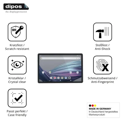 Image de 2x Protection ecrán pour Acepad A172 Verre souple Film Protecteur 9H dipos