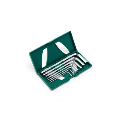 Produktbild von SATA 7 Tlg. Kugelkopf Mini-Innensechskant-Winkelstiftschlüssel ST09125G