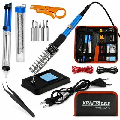 Obrázok produktu pre Presná elektrická spájkovačka Kraft&Dele KD1717 80W
