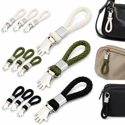 Produktbild von 9er Set Handtuchclips mit Haken, ohne Bohren Handtuchhalter Küche & Bad, rostfrei Edelstahl, starke Clips für Handtücher & Kleidung