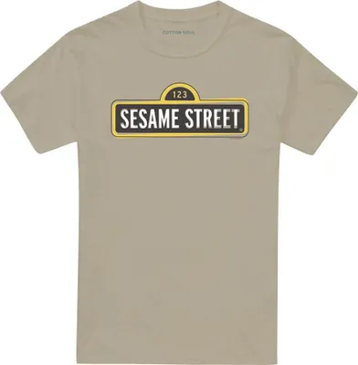 Produktbild von Sesame Street - T-Shirt für Herren/Damen Uni TV28985 (L) (Sand)