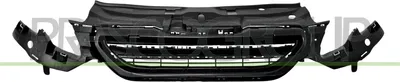 Produktbild von PRASCO PG5002001 Kühlergrill Frontgrill passend für PEUGEOT 2008 Kombi (CU) Schwarz