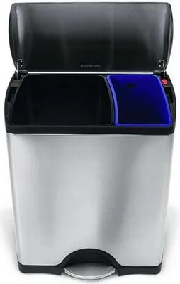 Zdjęcie produktu dla Kosz na śmieci Classic Deluxe GFT, 30 + 16 litrów - Simplehuman