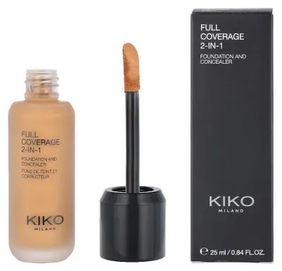 Produktbild von Kiko Milano Full Coverage 2 In 1 Foundation & Concealer 25ml