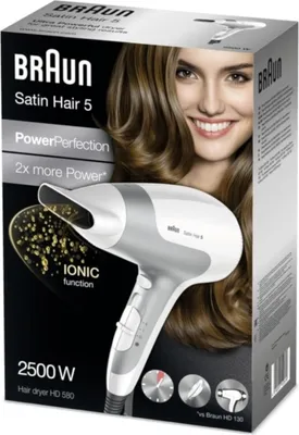 Produktbild von Braun Satin Hair 5 HD 580 Power Perfection Solo
