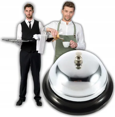 Image de Cloche de service argentée en acier inoxydable pour la cuisine