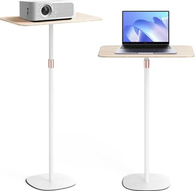 Image de Bureau électrique réglable en hauteur - Bureau assis/debout - 46,5 x 118,1 cm - Ergonomique - Structure métallique - Violet foncé