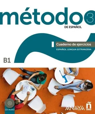 Obrázok produktu pre Metóda 3 španielčiny B1 – cvičenia + CD – kolektívna práca
