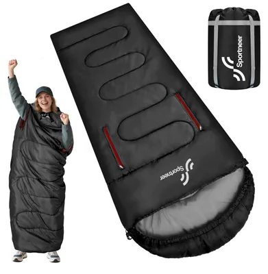 Productafbeelding van Slaapzak - Dekenslaapzak - 220 x 85 cm - 10 tot 26 °C