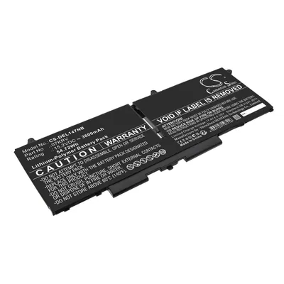 Produktbild von TECHTEK Laptop Akkus Kompatibel mit [DELL] Latitude 14 7430 3W64P, Latitude 14 7430 4FVJG, Latitude 14 7430 D1GX0, Latitude 14 7430 VTCWY, Latitude 1