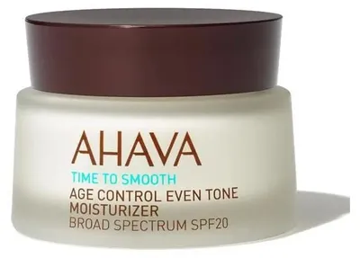 Produktbild von AHAVA Age Control Even Tone Moisturizer, Tagescreme, Frauen, Gesicht, Hals/Nacken, Anti-Aging, Anti-Falten, Feuchtigkeitsspendend, Feuchtigkeitsspendend, 50 ml, Topf