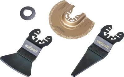 Produktbild von Wolfcraft Vibrations-Set für Fugenreparaturen 3-teilig