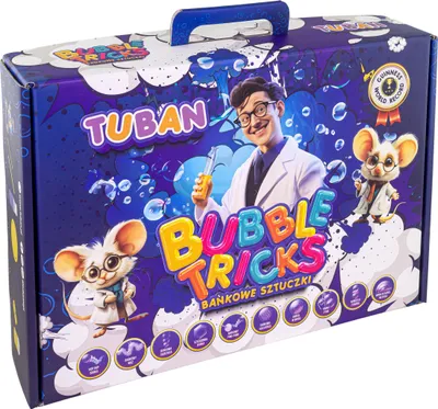 Produktbild von TUBAN 10er-Set Seifenblasentricks TU3770 37703