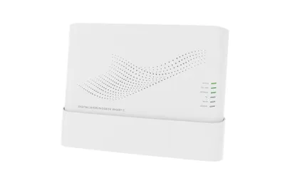 Produktbild von Deutsche Telekom Digitalisierungsbox Smart 2 - Wireless Router - DSL-Modem - 4-Port-Switch - GigE, GPON - 802.11a/b/g/n/ac/ax - Dual-Band (40823405)
